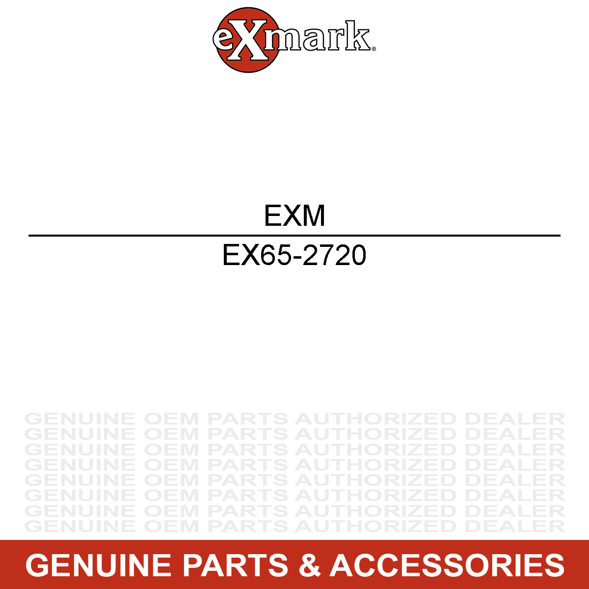 Exmark 65-2720 Retaining Clip Ring