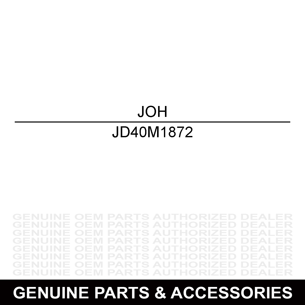 John Deere 40M1872 Snap Ring