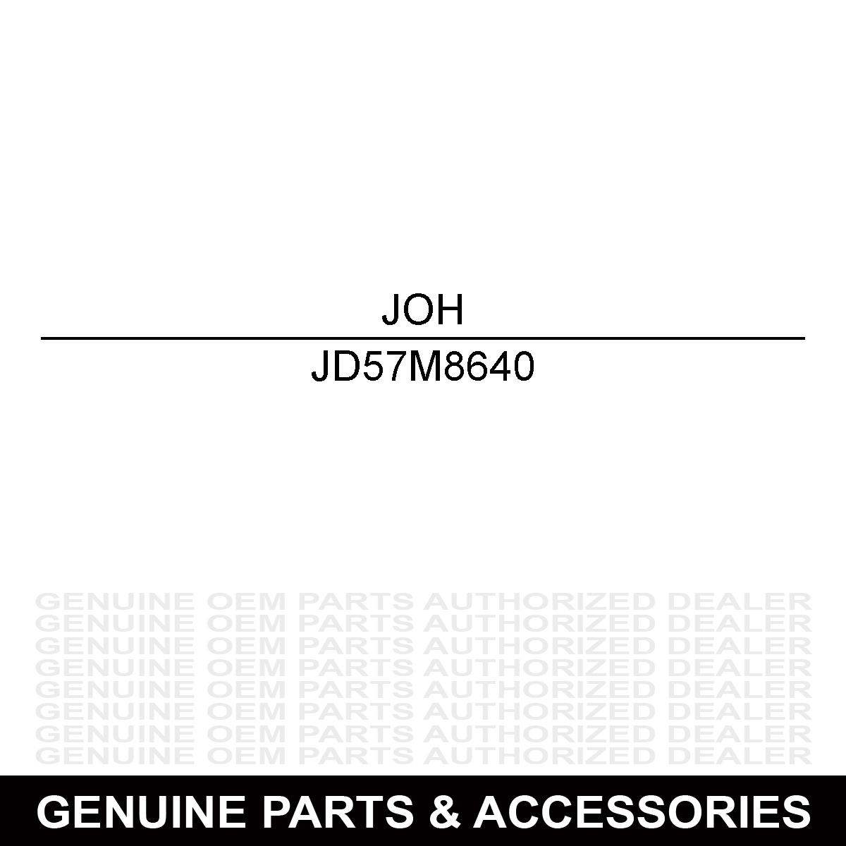 John Deere 57M8640 Diode
