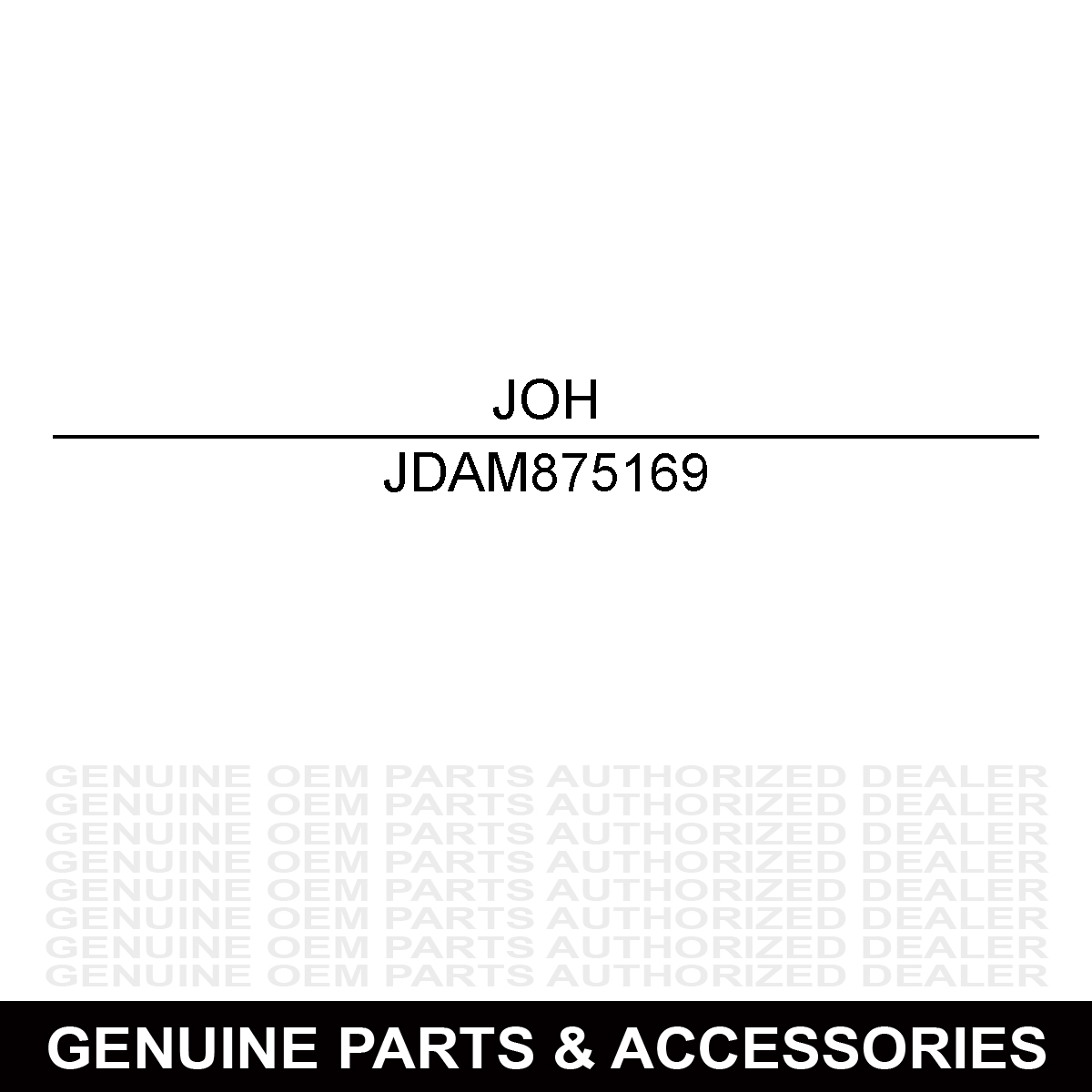 John Deere AM875169 Solid Shim