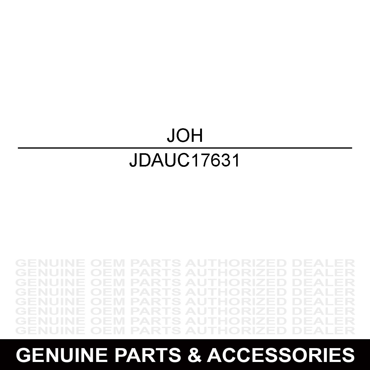 John Deere AUC17631 Toggle/Rocker Switch