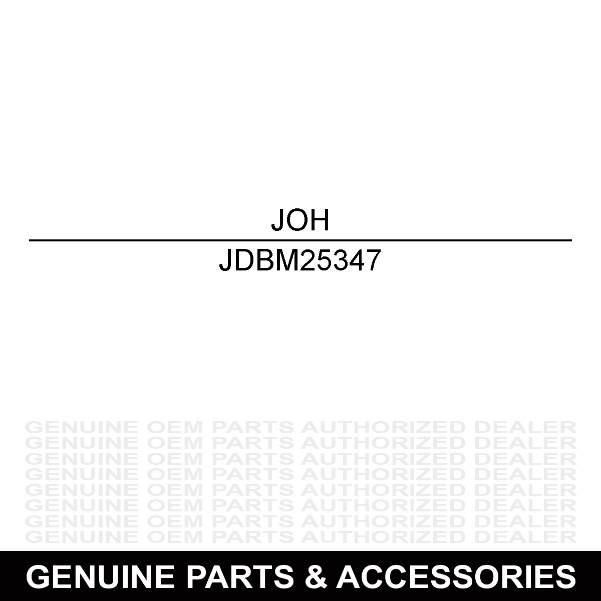 John Deere BM25347 Adapter Kit