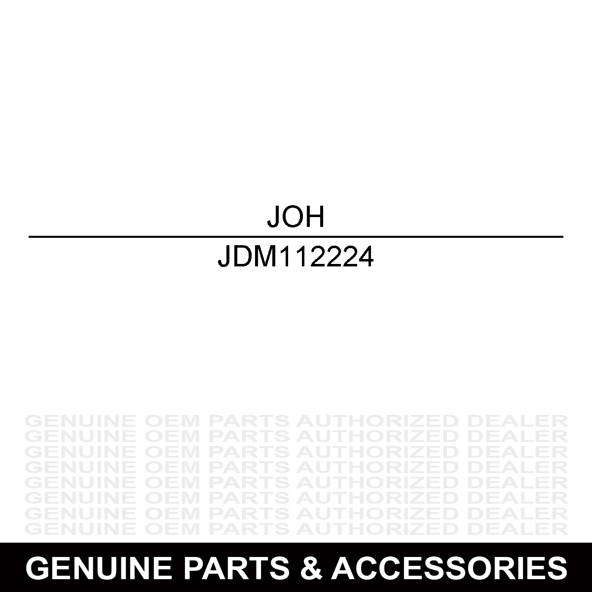 John Deere M112224 Spacer