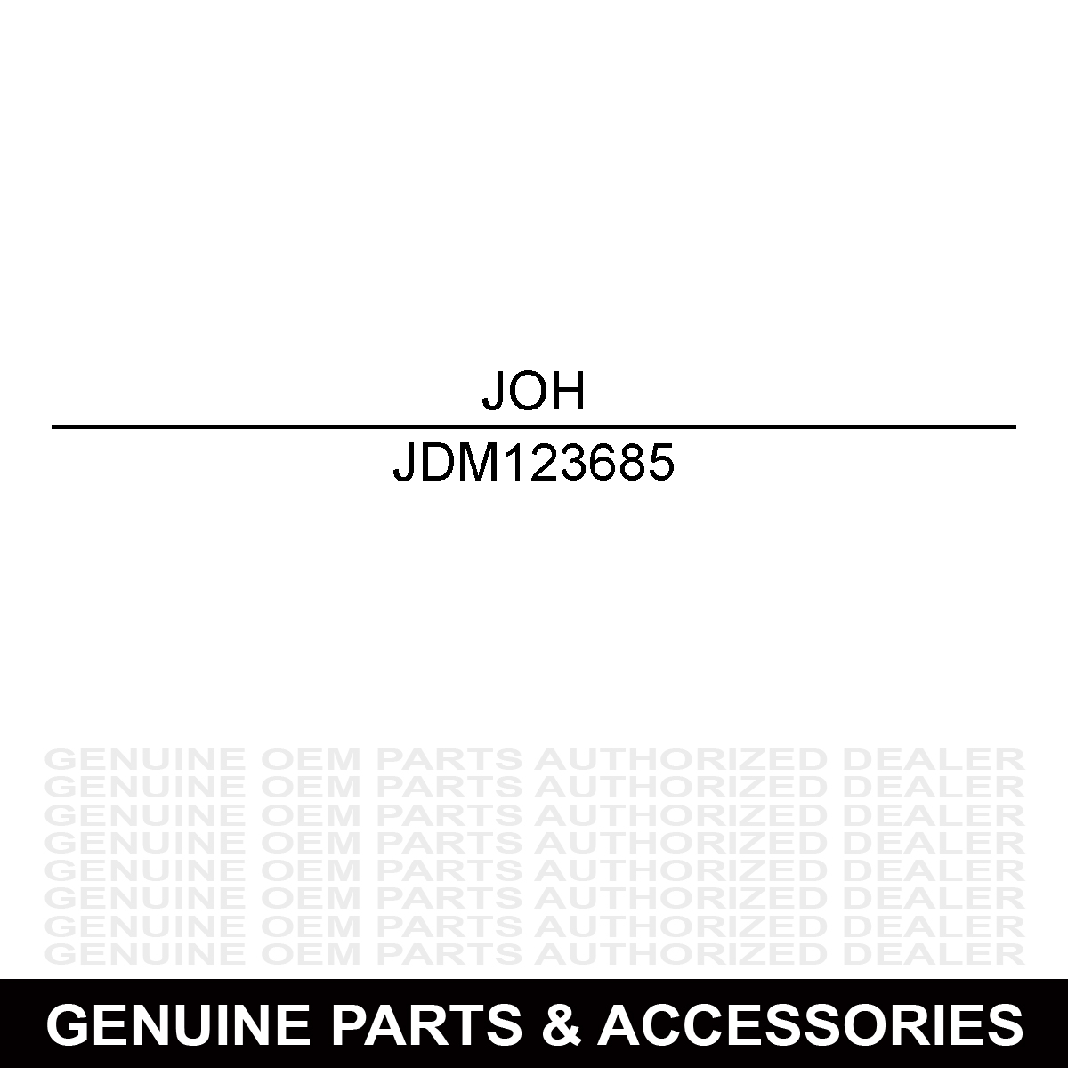 John Deere M123685 Arm