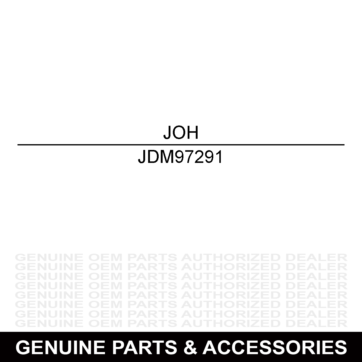 John Deere M97291 Gasket
