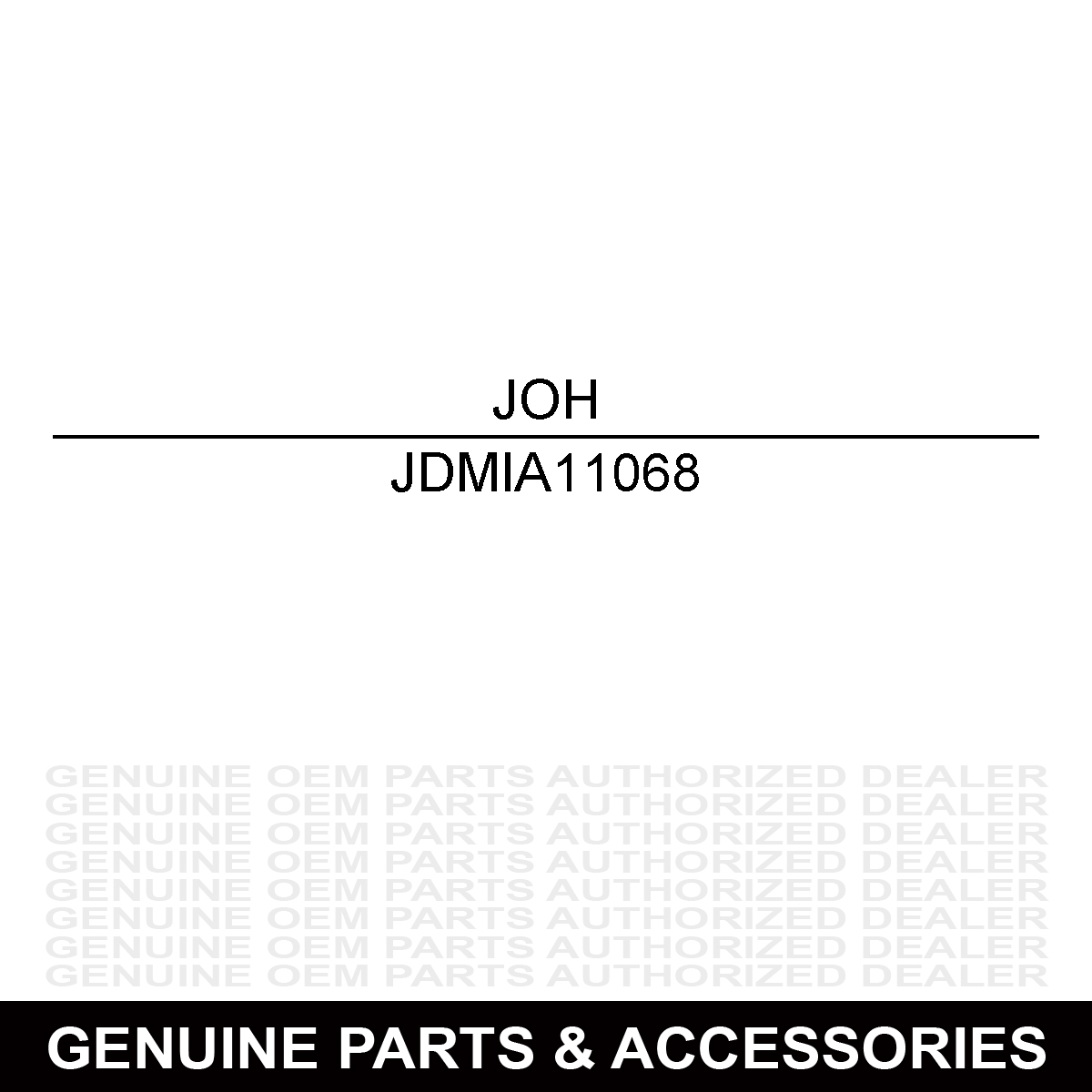 John Deere MIA11068 Electrical Coil
