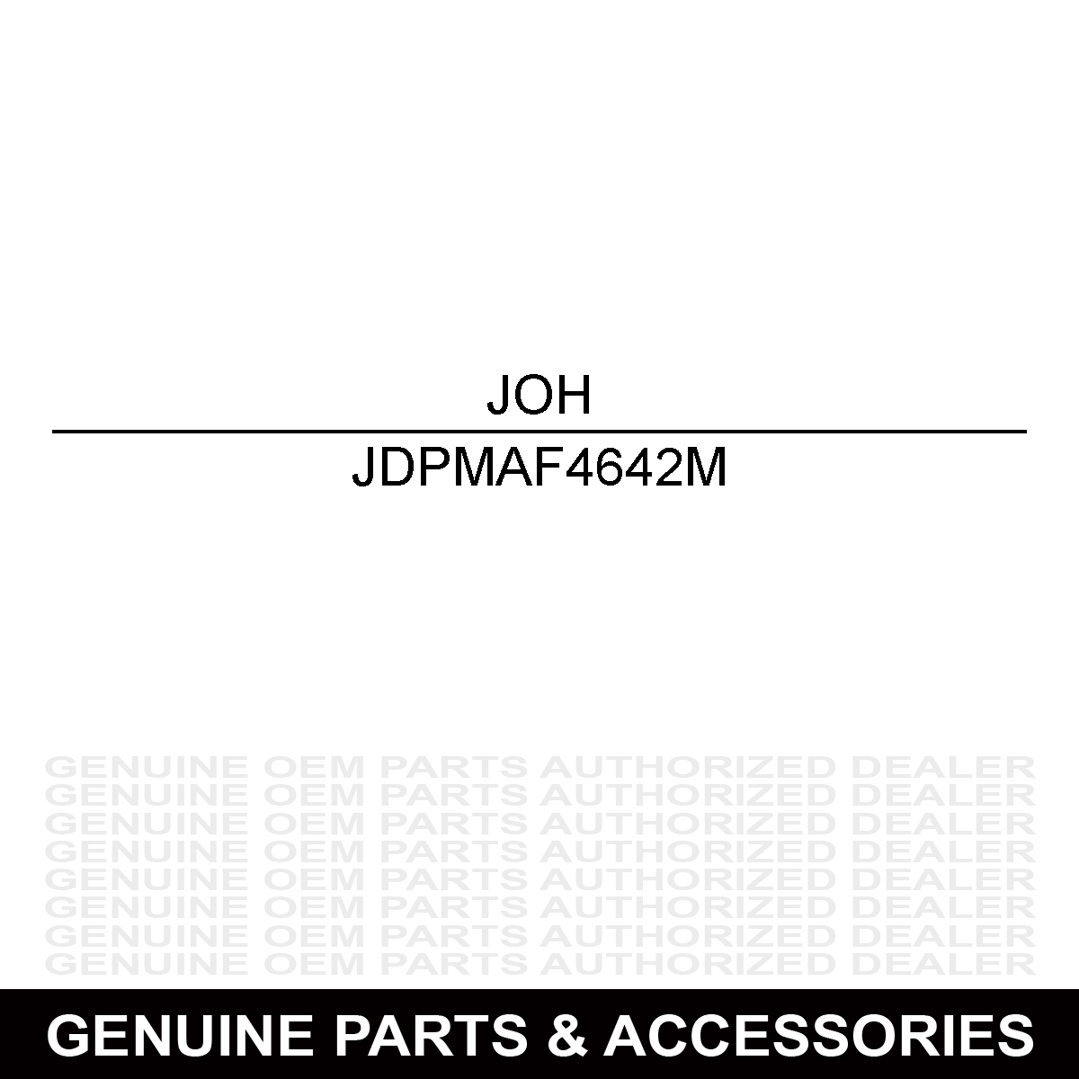 John Deere PMAF4642M Air Filter