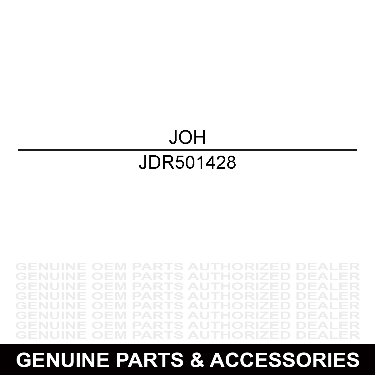 John Deere R501428 Gasket