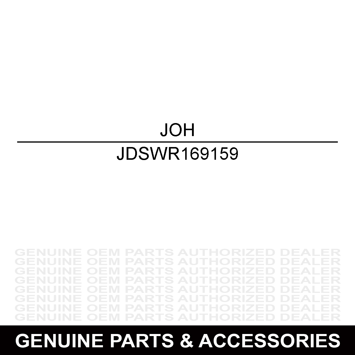 John Deere SWR169159 Antenna