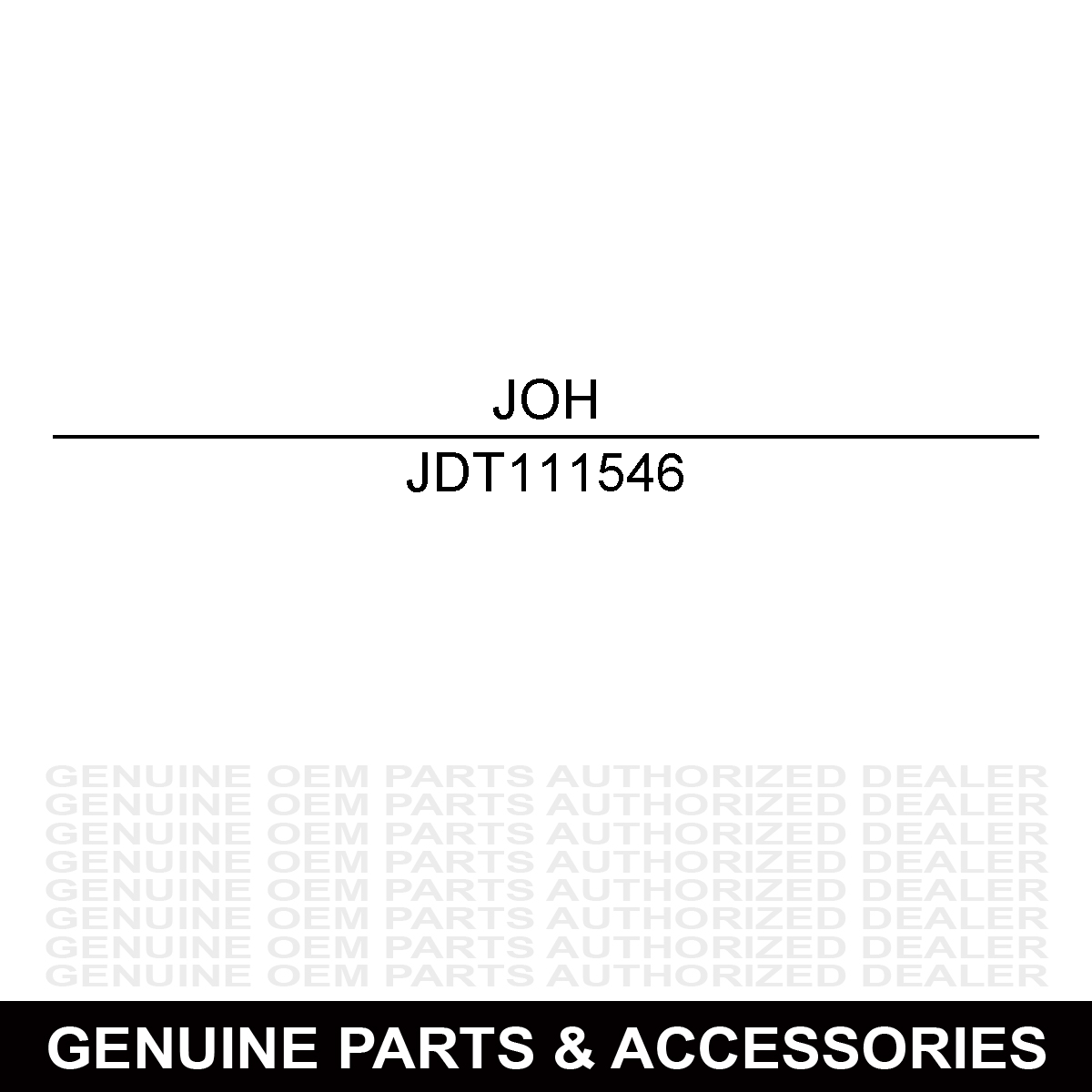 John Deere T111546 V-Belt