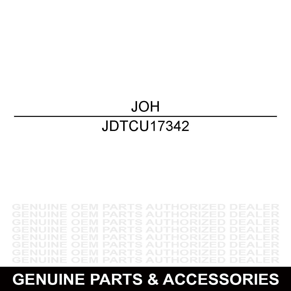 John Deere TCU17342 Tine