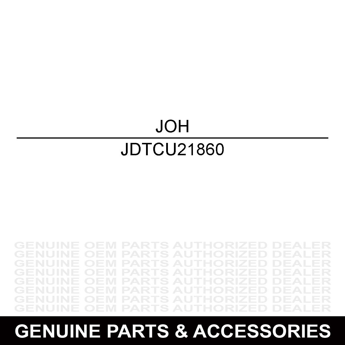 John Deere TCU21860 Grass Deflector