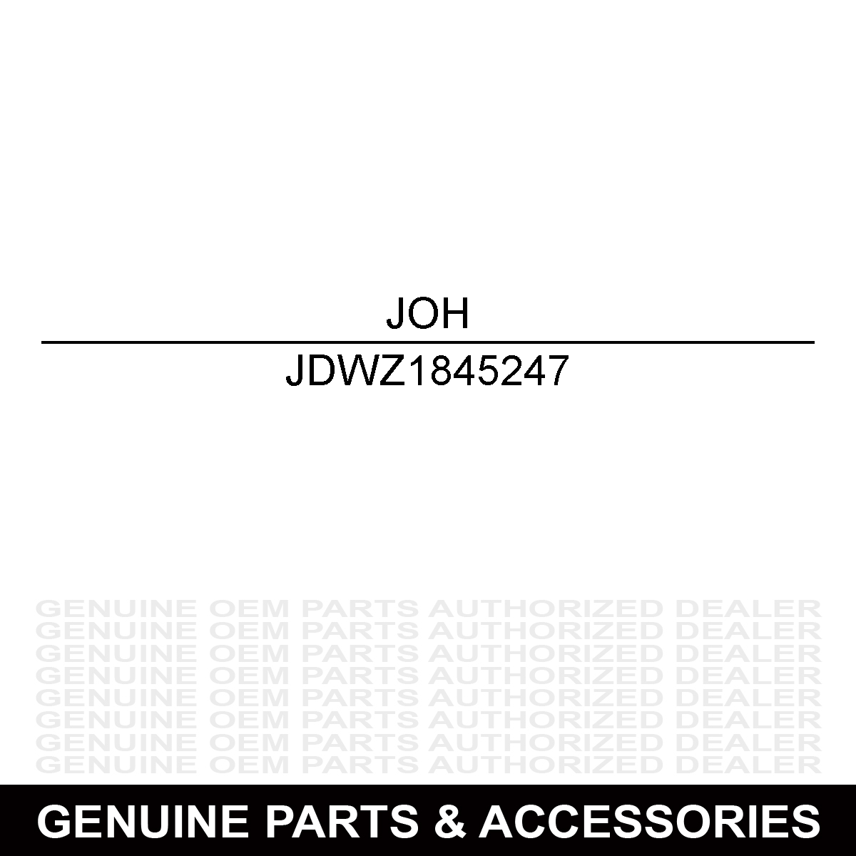 John Deere WZ1845247 Ring