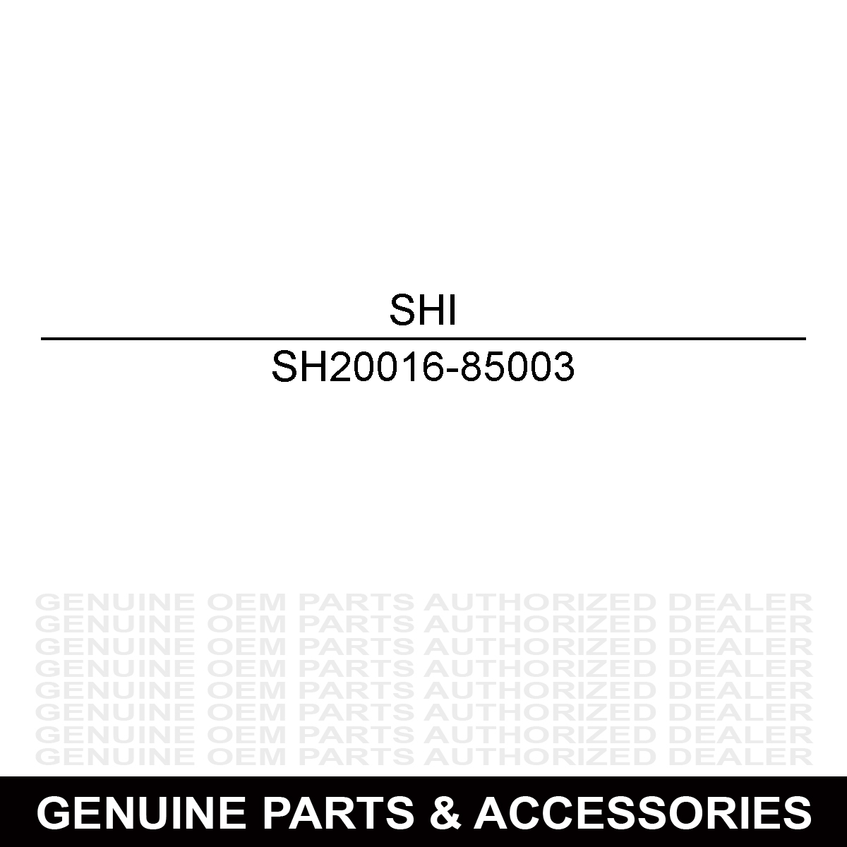 Shindaiwa 20016-85003 Fuel Tank Assembly