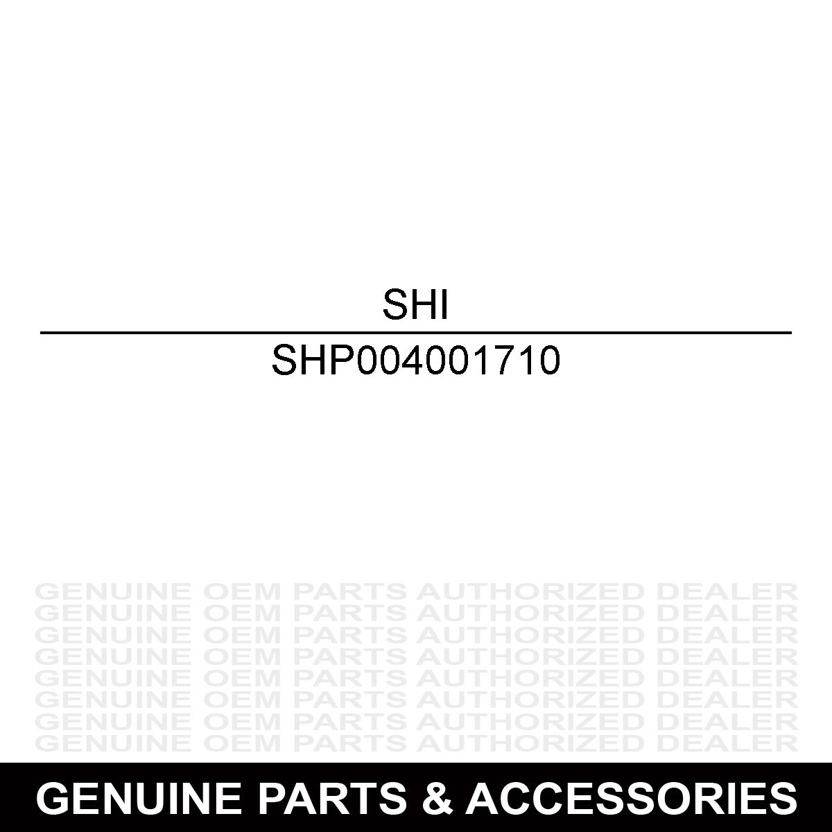 Shindaiwa P004001710 Pump Cover