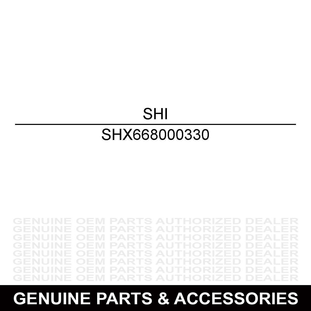 Shindaiwa X668000330 Sweeper Belt