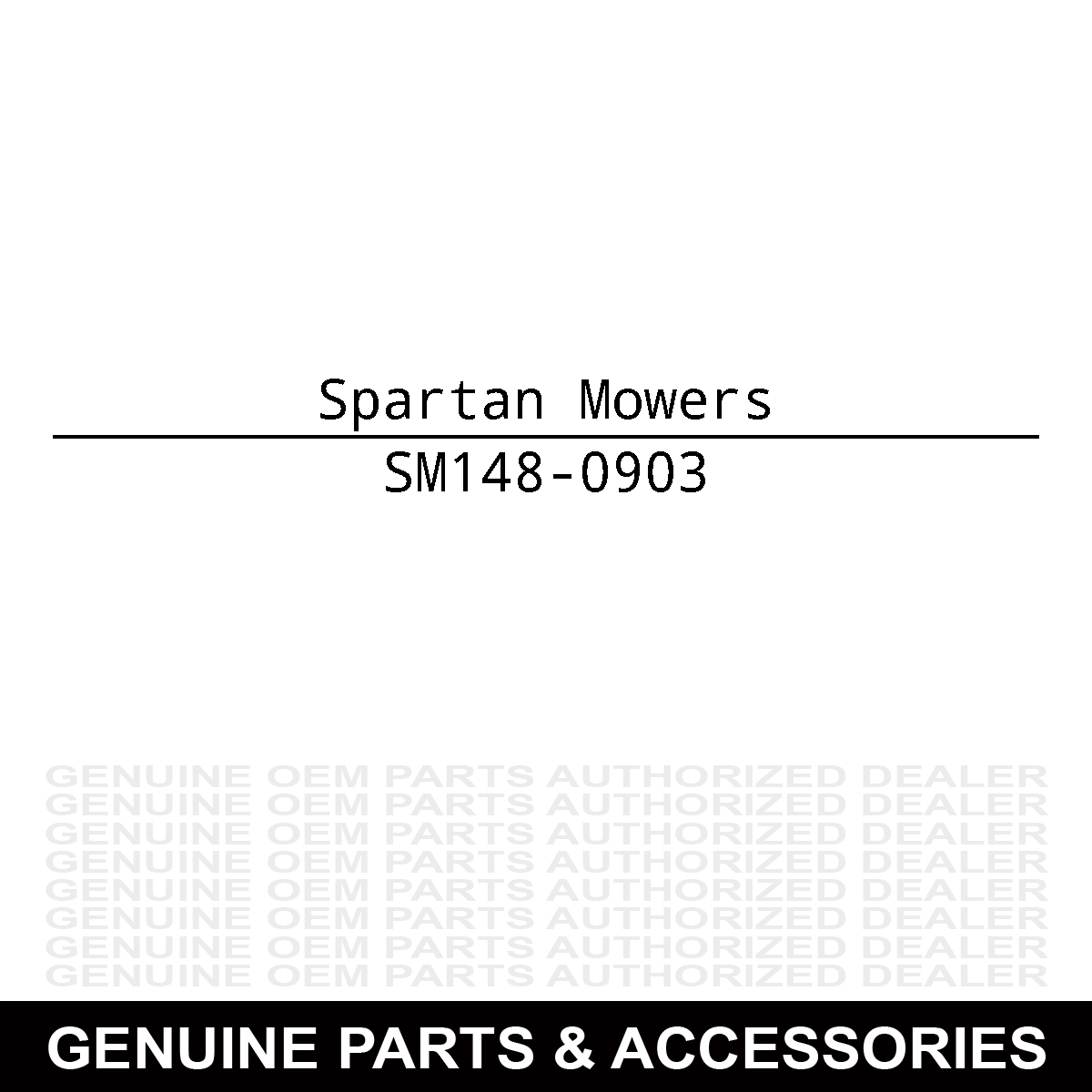 Spartan Mowers 148-0903 61" Eliminator Mulch Blade