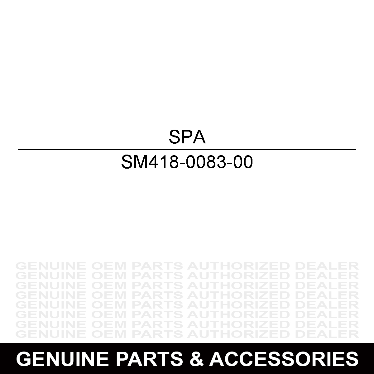 Spartan Mowers 418-0083-00 3/8 X 1/2 SOCKET SHOULDER BOLT YZ