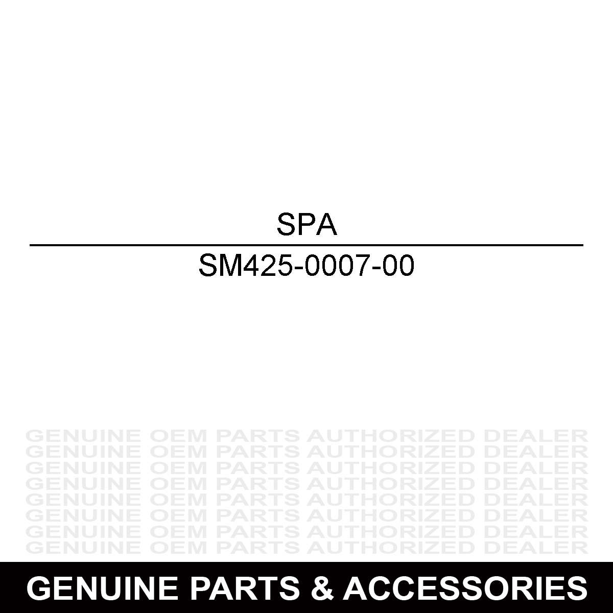 Spartan Mowers 425-0007-00 Pulley Spacer