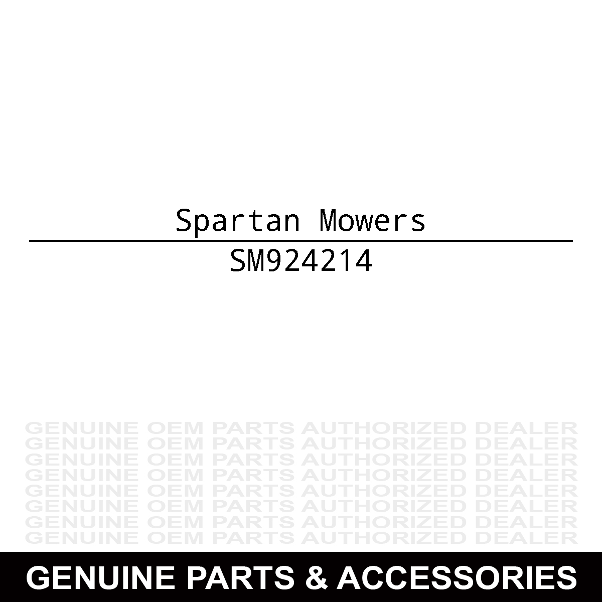 Intimidator 924214 Bearing 30X50X17
