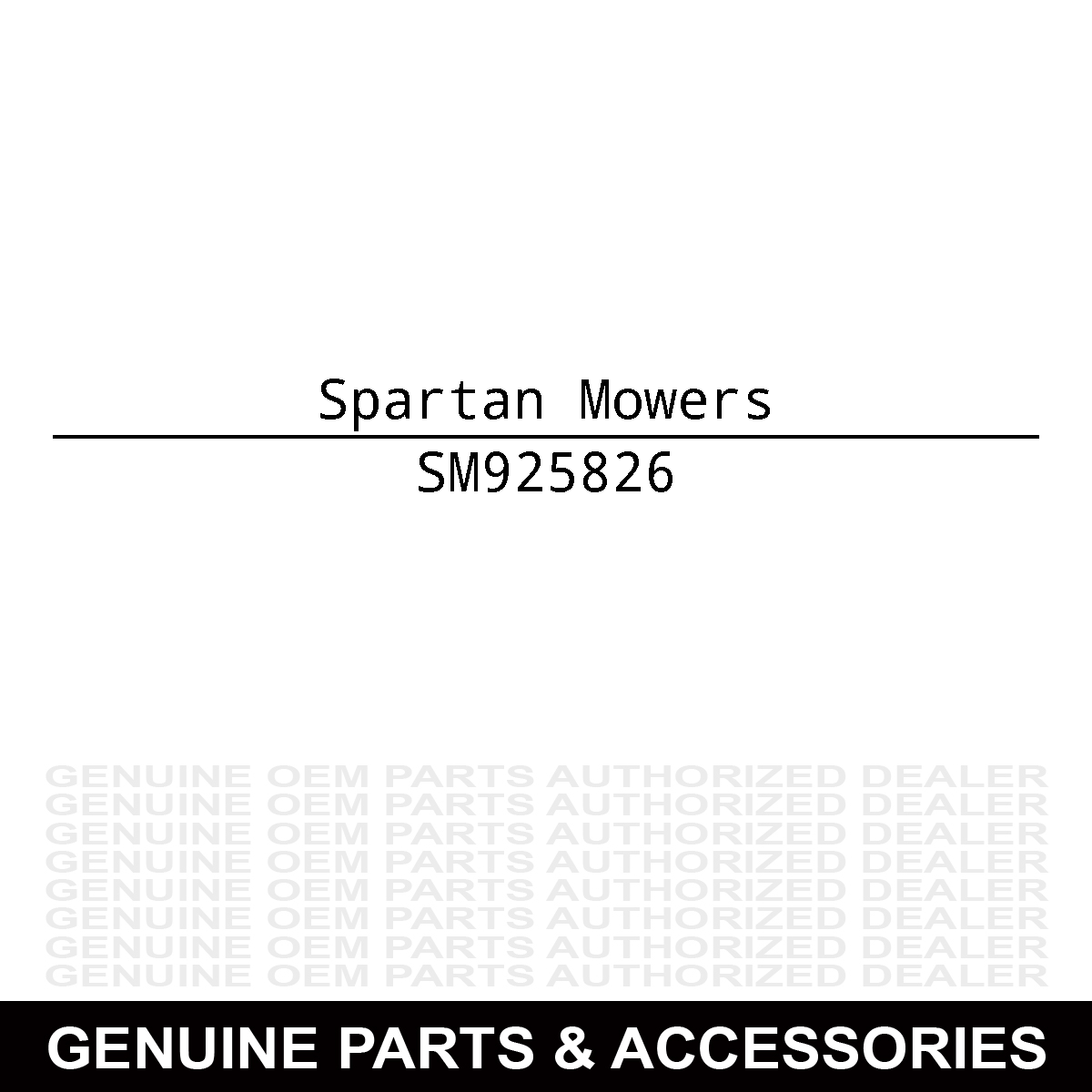 Intimidator 925826 Oil Pressure Sensor