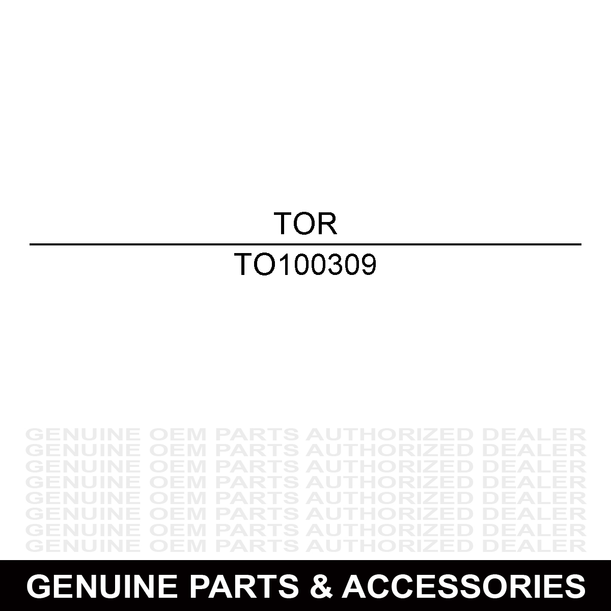 Toro 100309 Spacer Cam