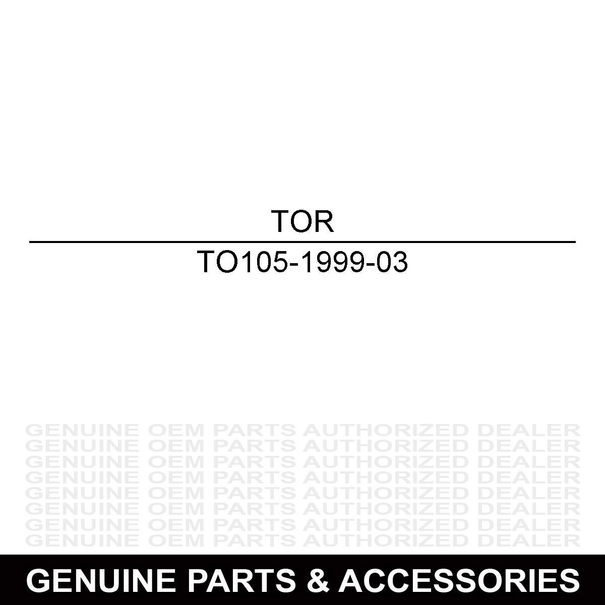Toro 105-1999-03 Control Panel Support