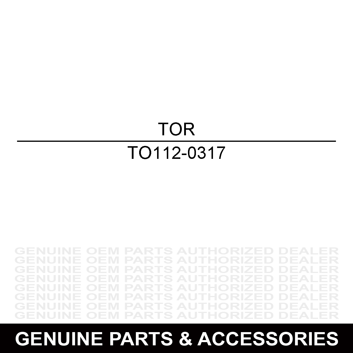 Toro 112-0317 Belt