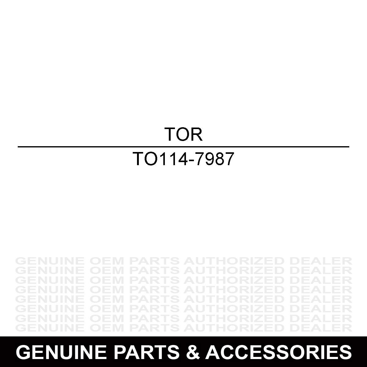 Toro 114-7987 Bumper