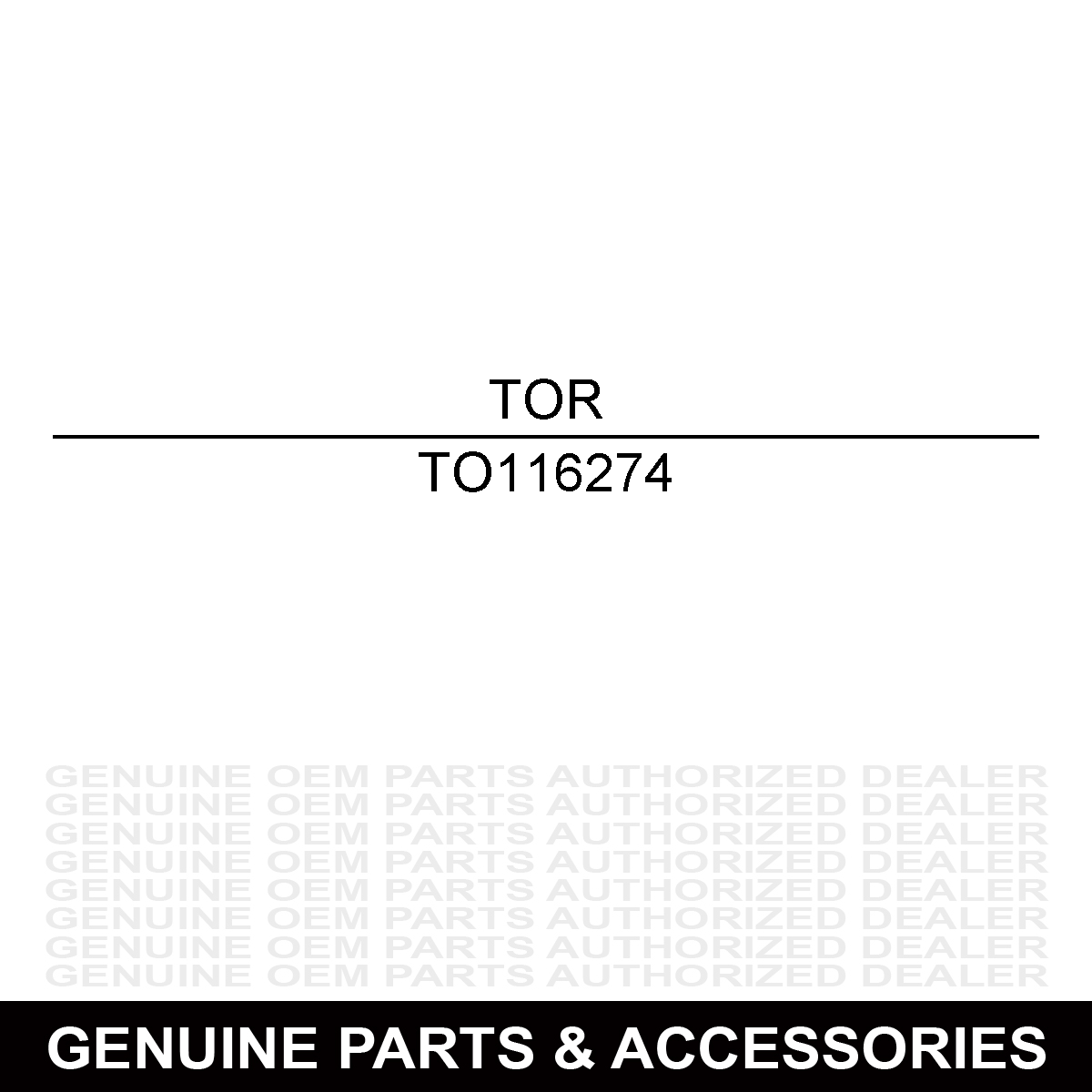 Toro 116274 Bar