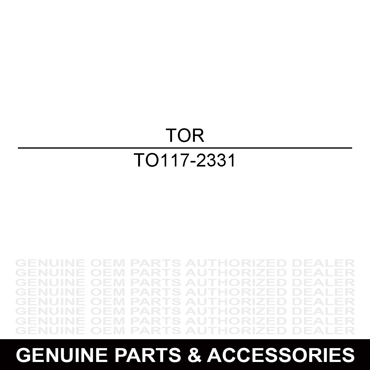 Toro 117-2331 Lower Housing