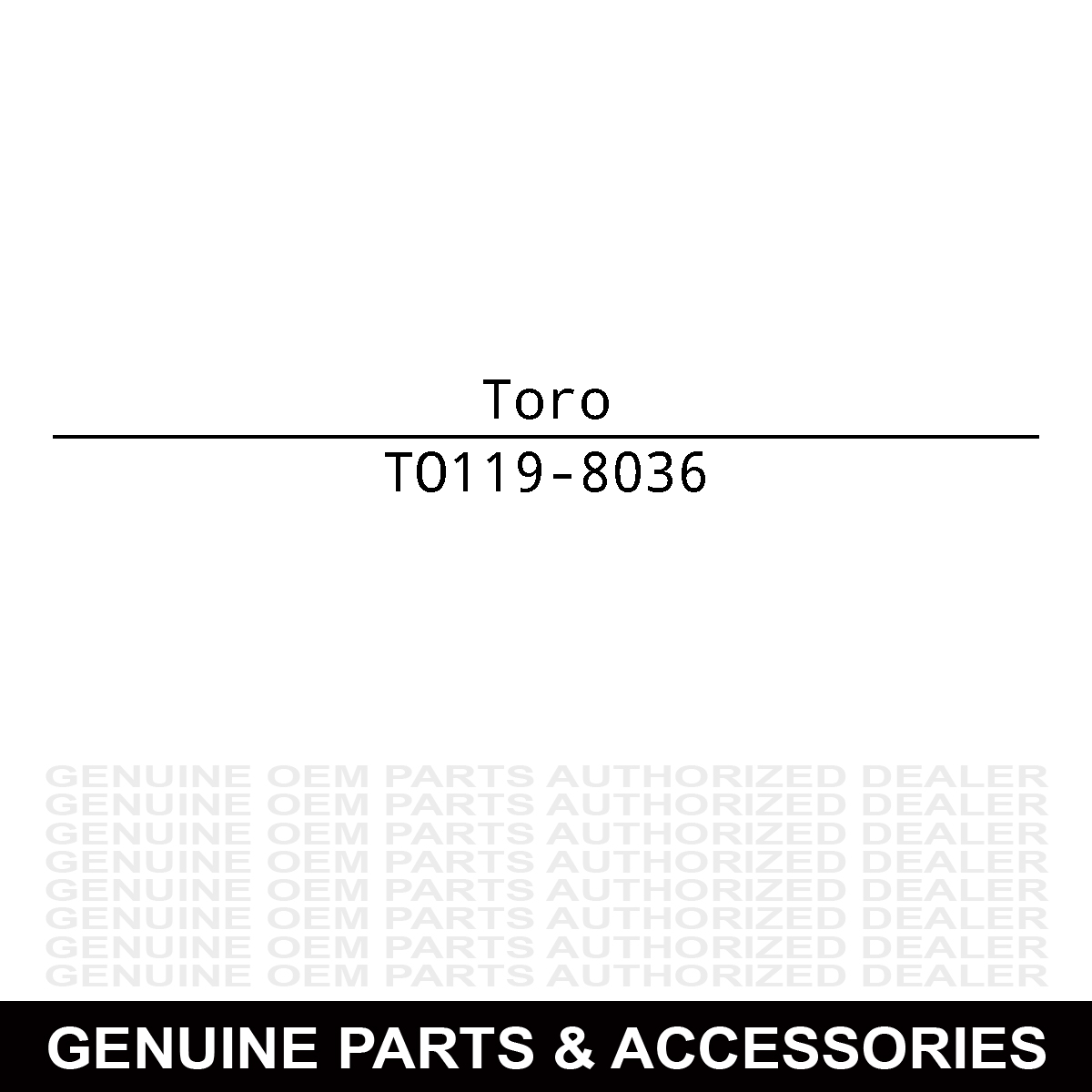 Toro 119-8036 Coil