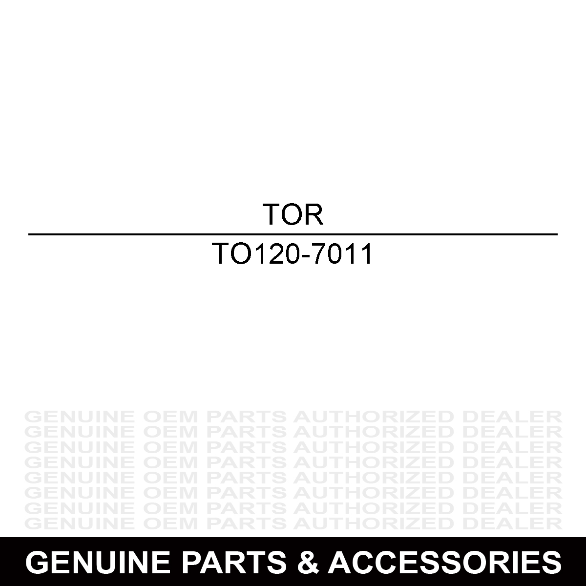 Toro 120-7011 Trailing Shield