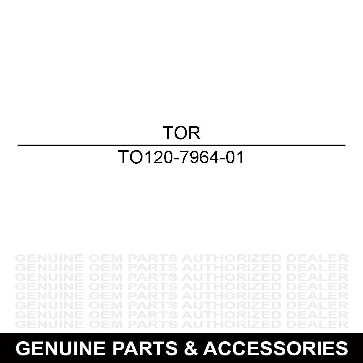 Toro 120-7964-01 Caster Fork Assembly