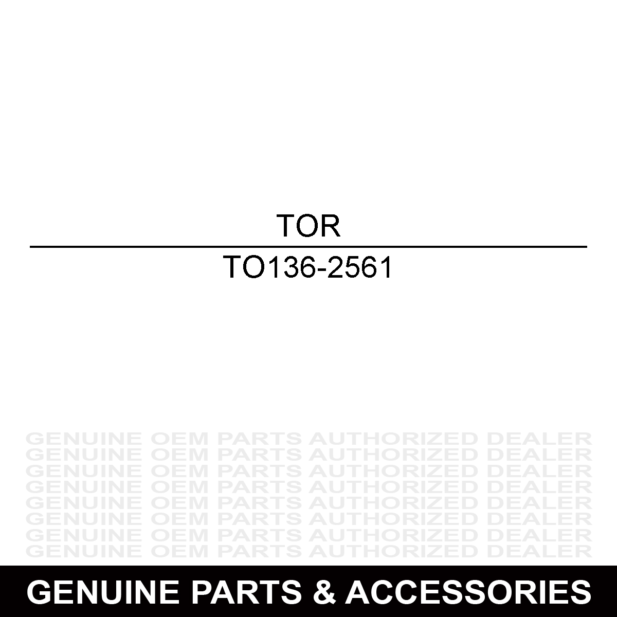 Toro 136-2561 Blower Tube