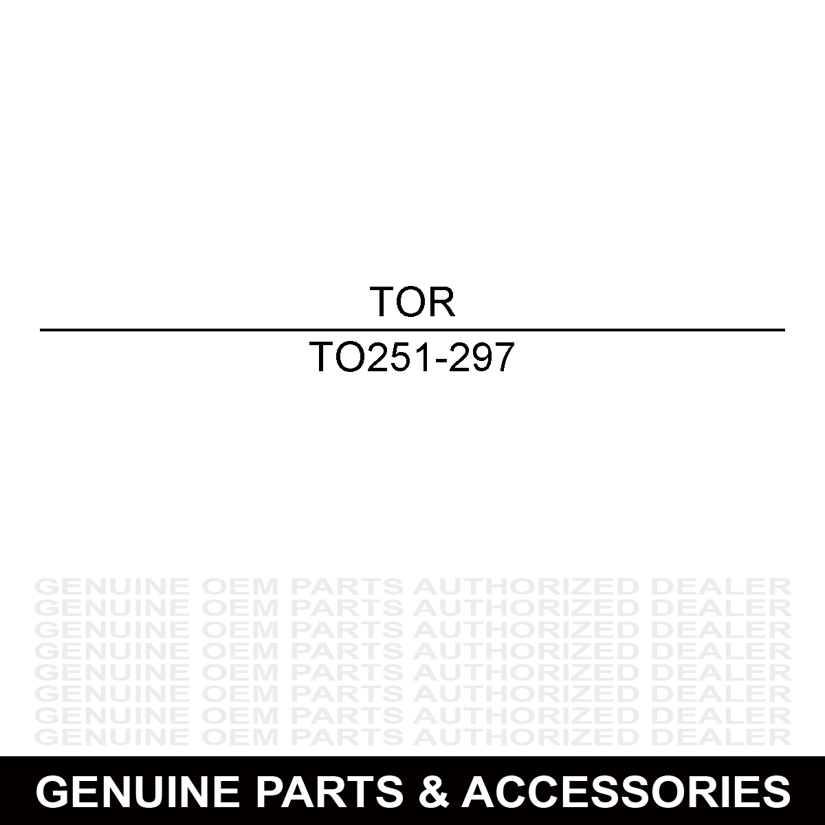 Toro 251-297 Ball Bearing