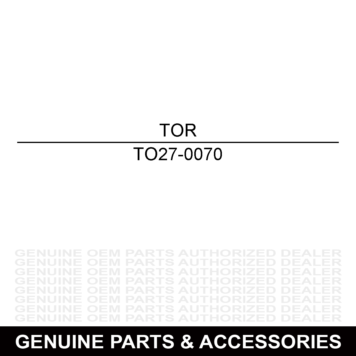 Toro 27-0070 Ball Bearing