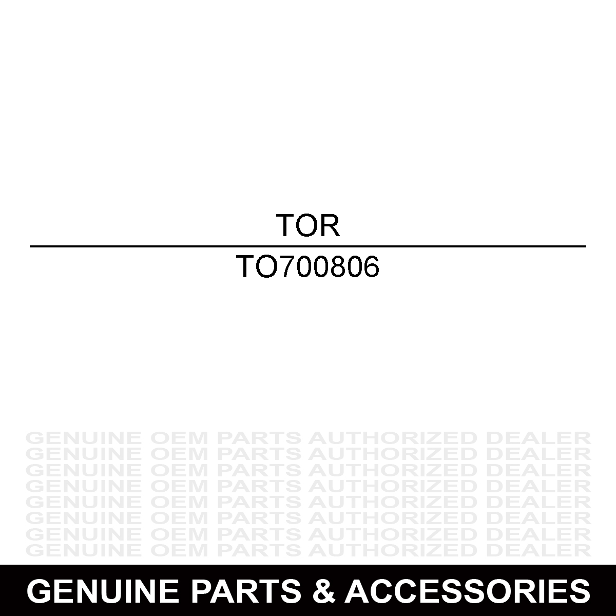 Toro 700806 Knob