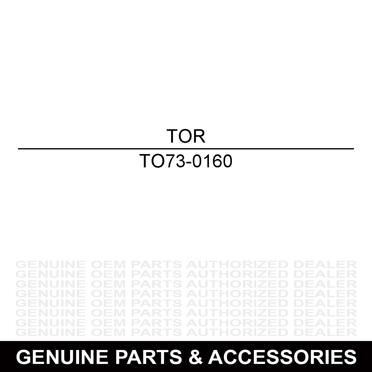 Toro 73-0160 Idler/driver Belt Pulley