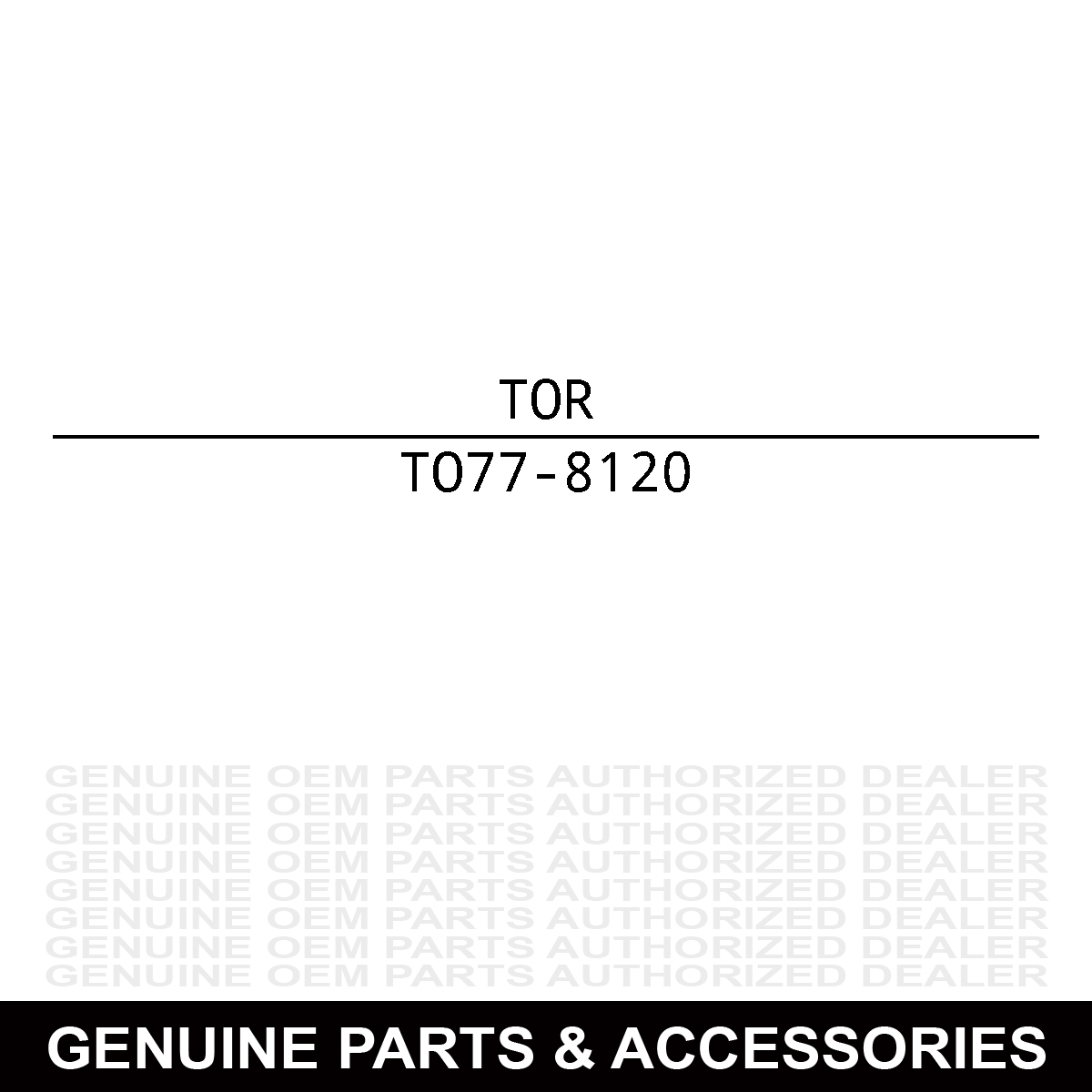 Toro 77-8120 Jet Adapter