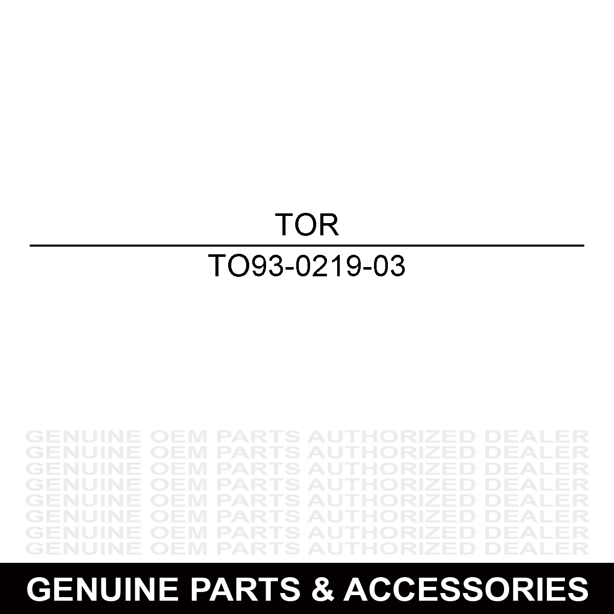 Toro 93-0219-03 Accelerator
