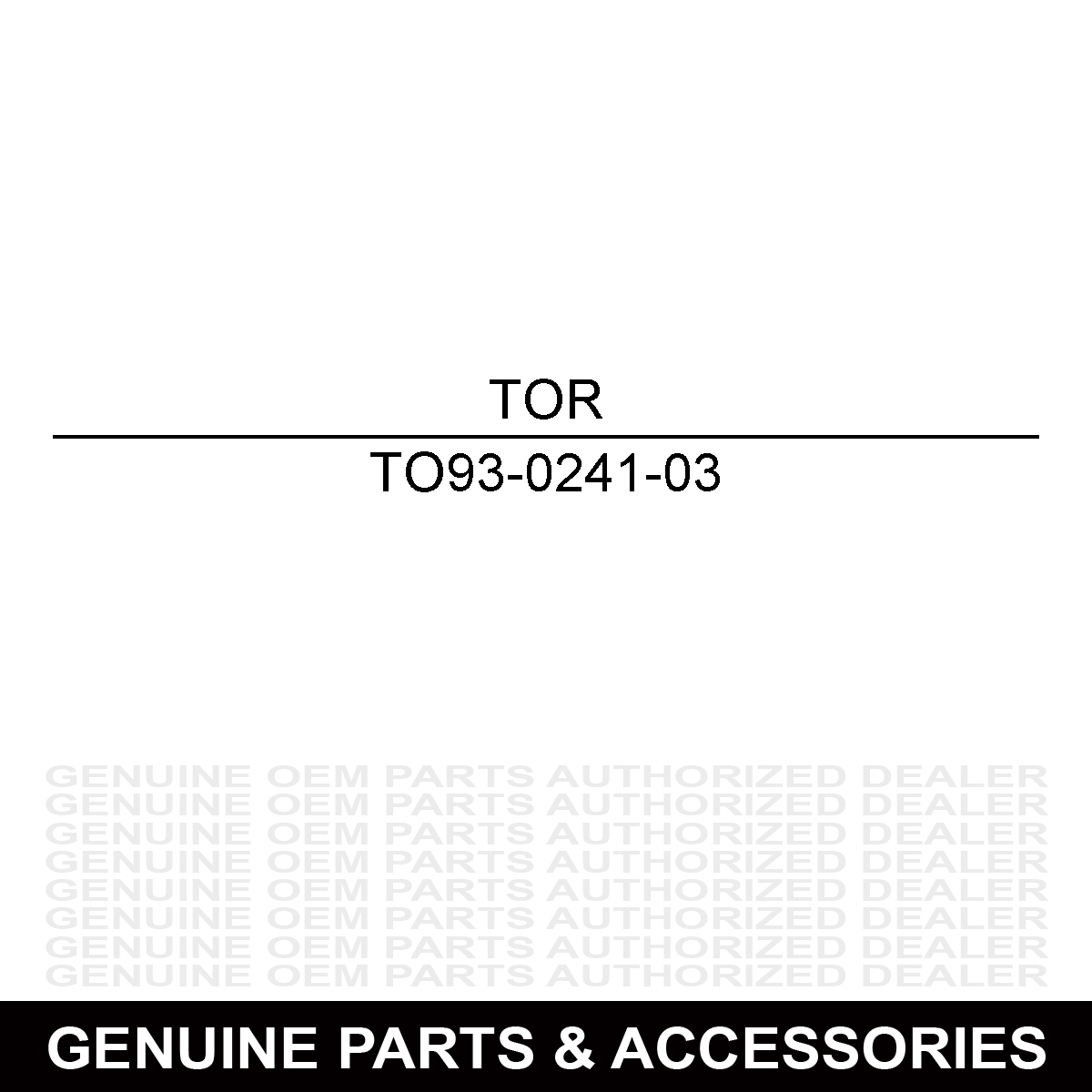 Toro 93-0241-03 Steel Deck Blade