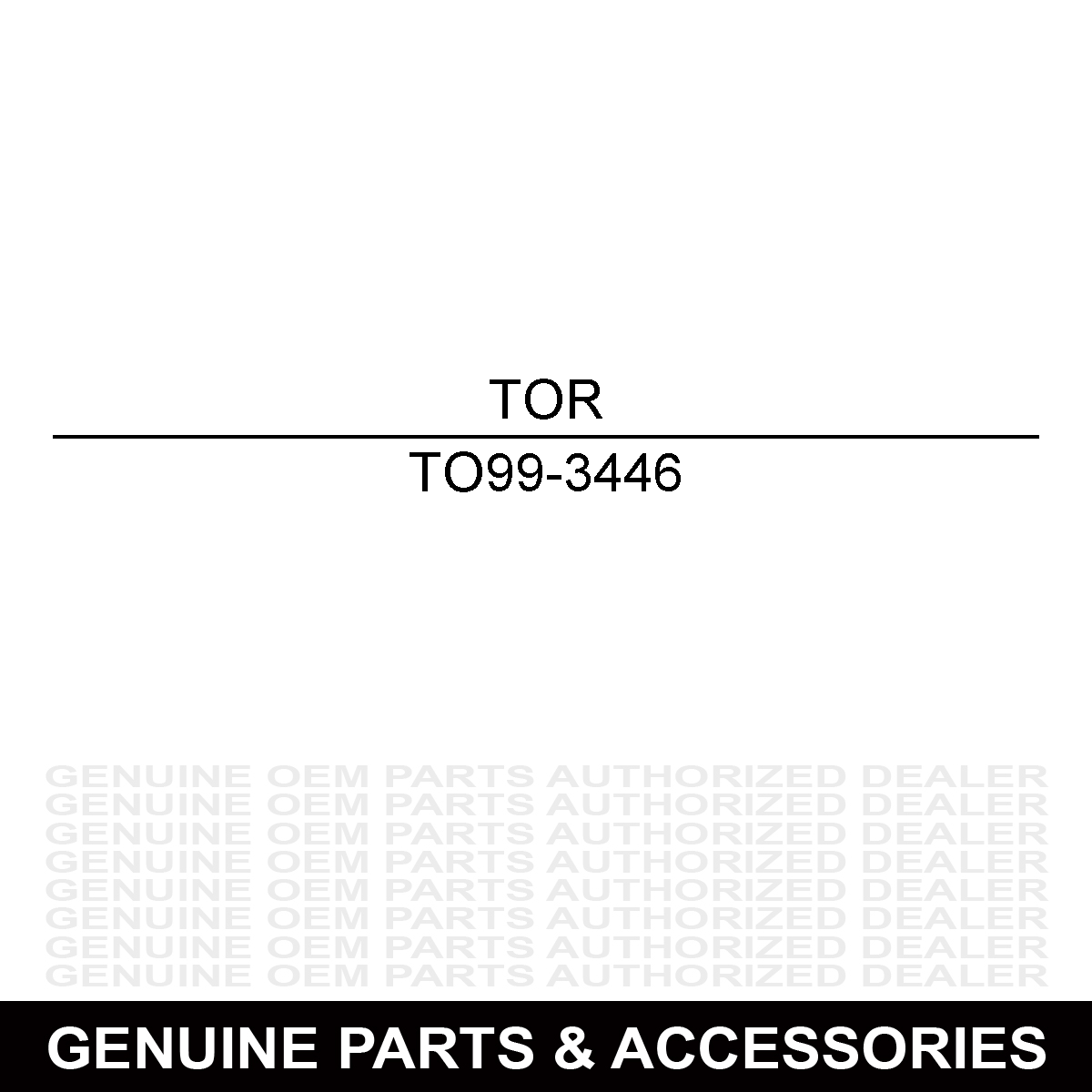 Toro 99-3446 O-Ring