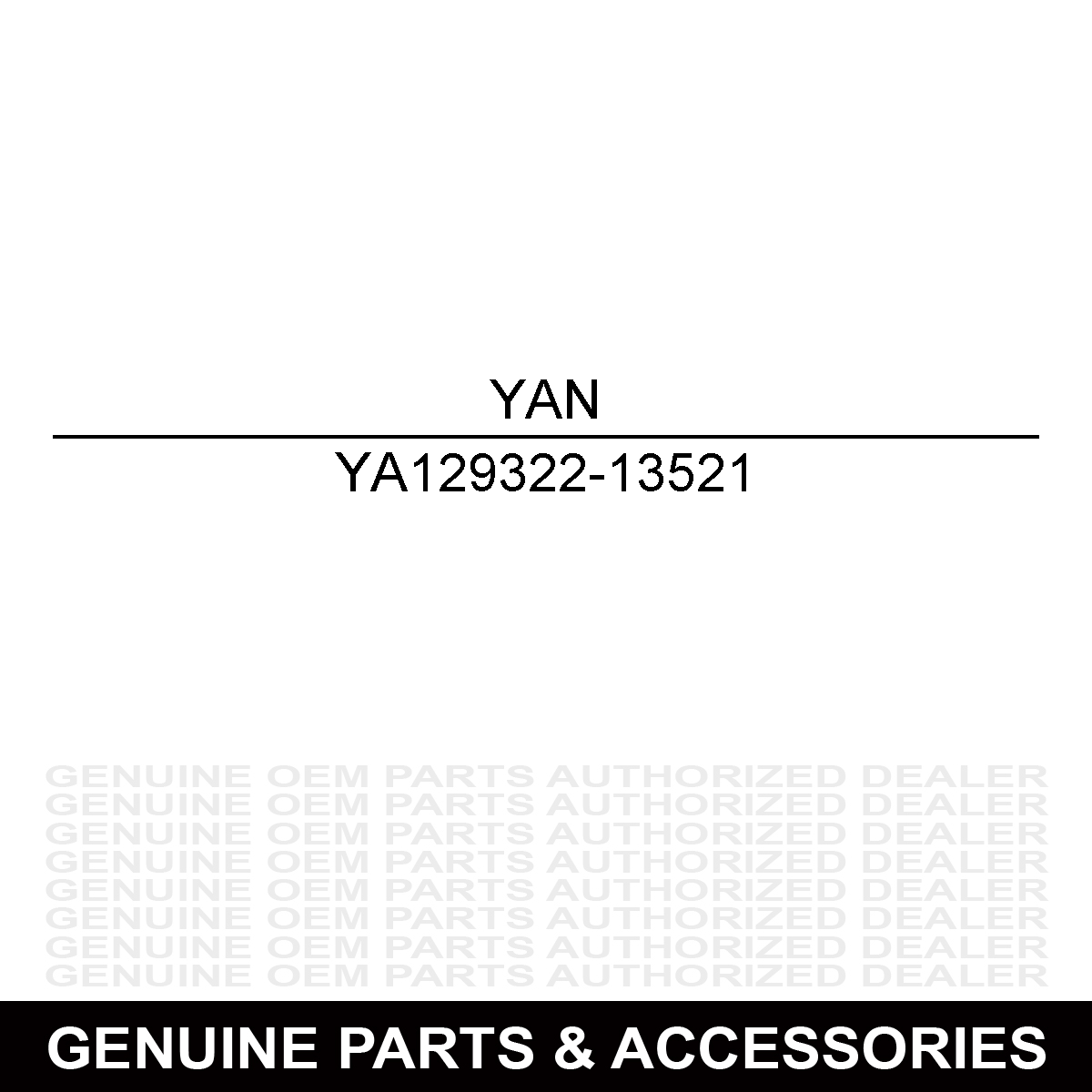 Yanmar 129322-13521 Manifold Gasket