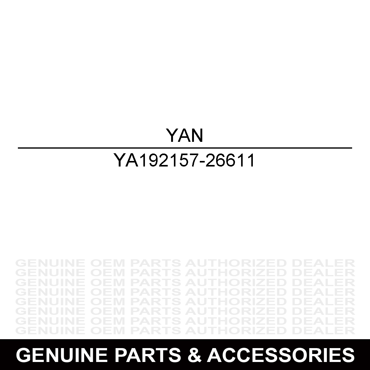 Yanmar 192157-26611 Solenoid Valve Assembly