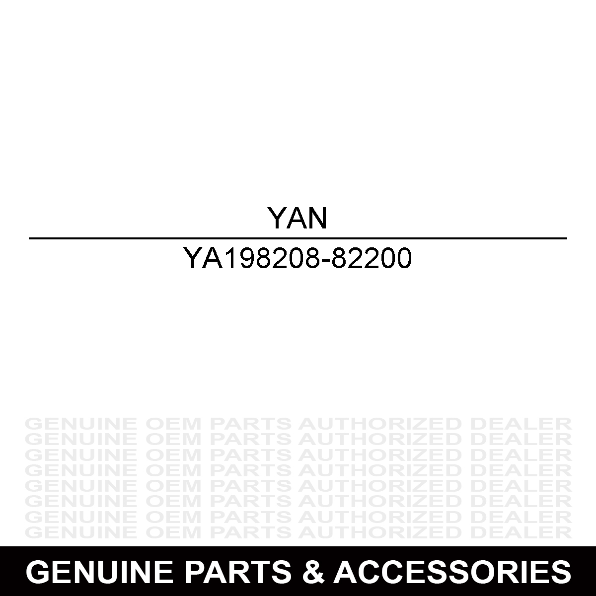 Yanmar 198208-82200 Door Hinge Assembly