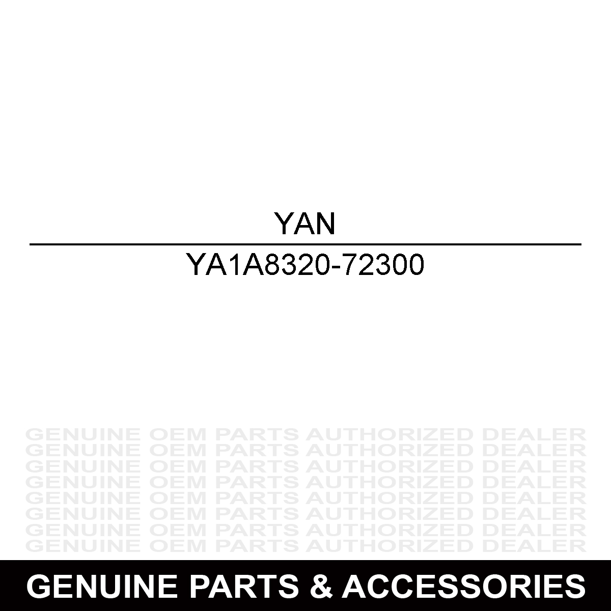Yanmar 1A8320-72300 Lift L Link Assembly
