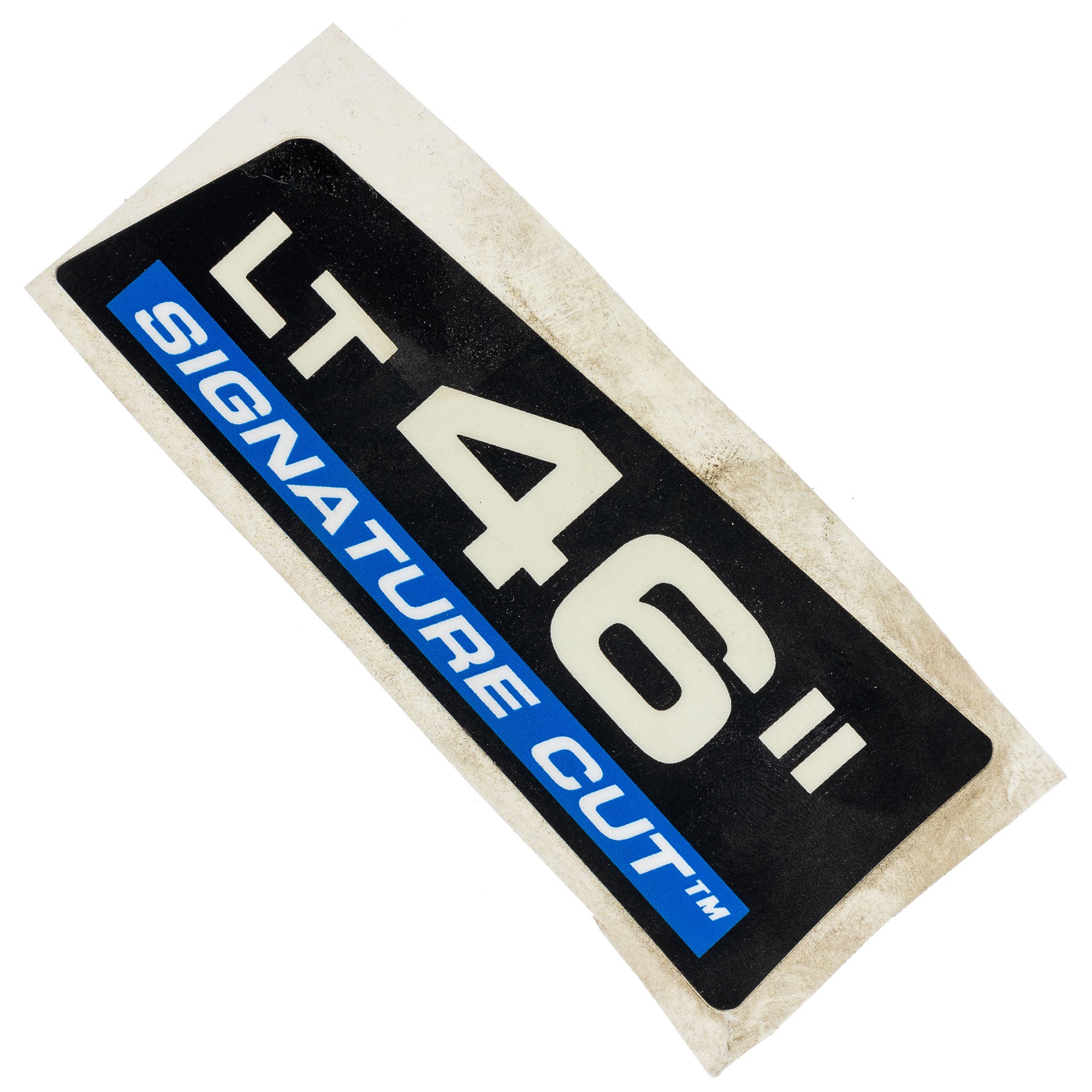 CUB CADET 777D20284 Label Lt 46" Sig Cut Left Hand