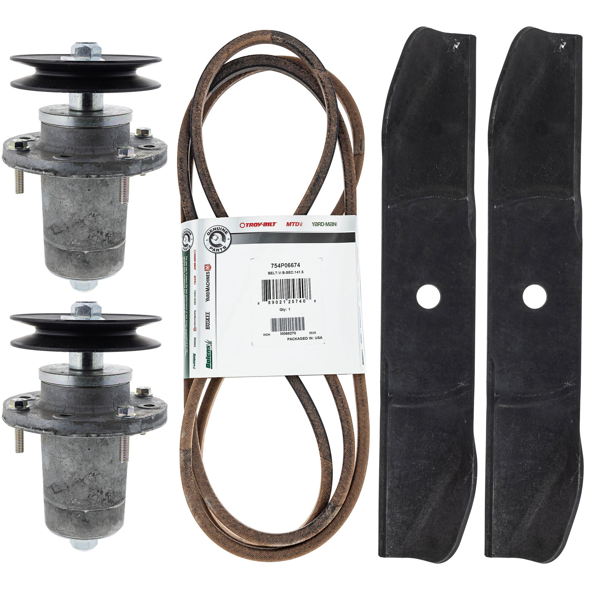 CUB CADET 1002107 Spindle Blade Belt Kit