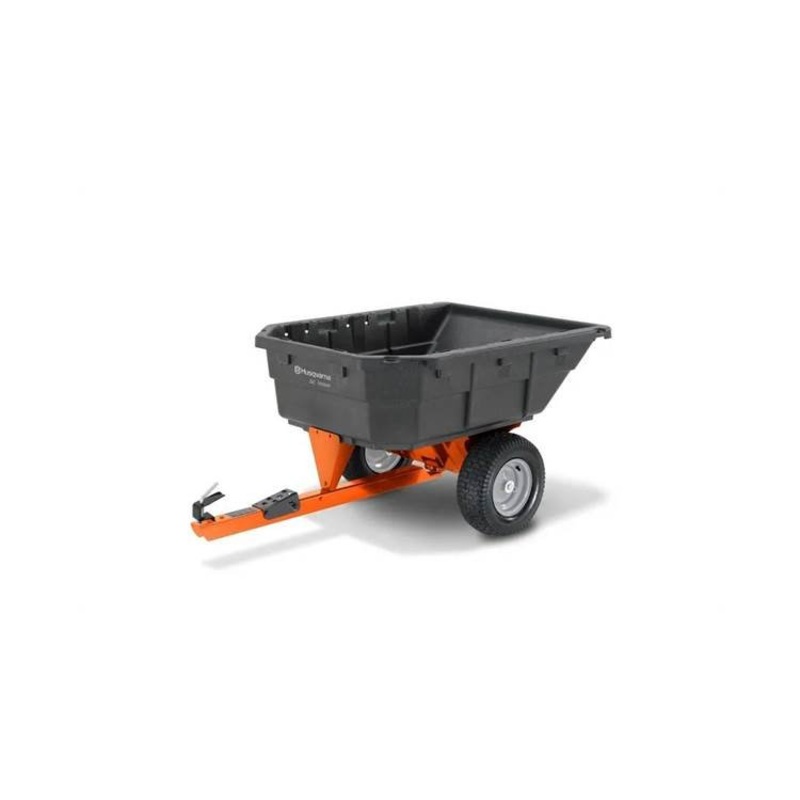 12.5CU FT POLY SWIVEL DUMPCART